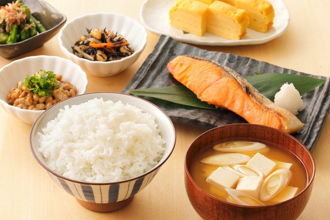 Япониялык диета азыктары